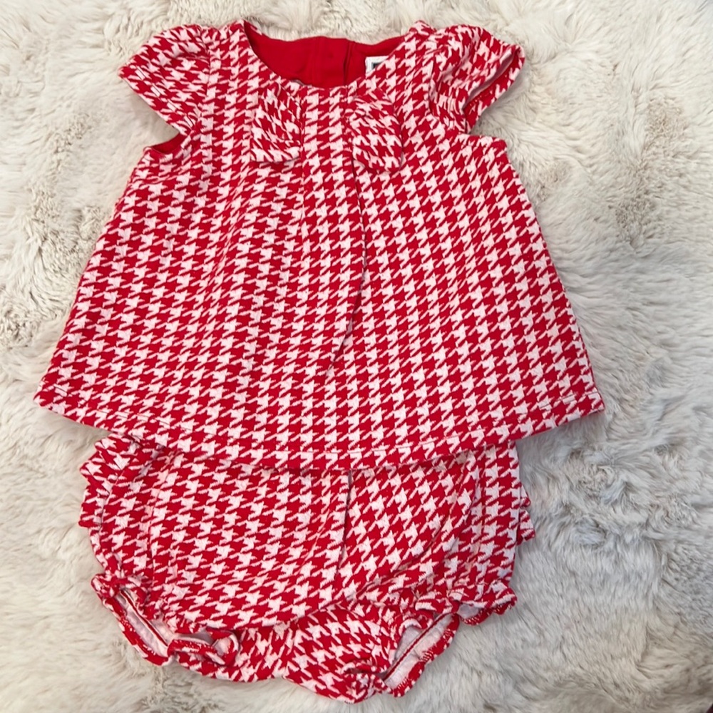 Janie and Jack Holiday Outfit 3-6 mo